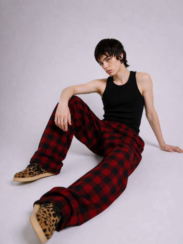 Legdays Comfy Wide-Legs Red/Black UNISEX