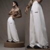OFF-WHITE Lower Baggy-fit French cotton Unisex