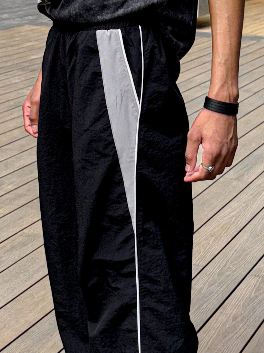 Parachute Track Pants primary colour black - Image 3