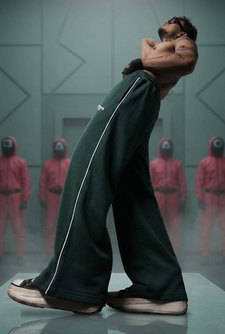 Squid Game Edition – Greenlight Baggy Lower - Image 3