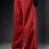 Crimson Riot baggy unisex Pants white pipine