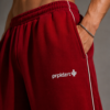 Crimson Riot baggy unisex Pants white pipine