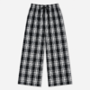Unisex Baggy Classic Check Lower – Black/White
