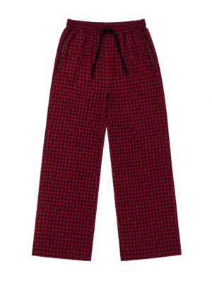 IMG_0529 Red Check Baggy Lounge Pants – Limited Edition