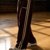 IMG_0809 Maroon Varsity Stripe Track Pants