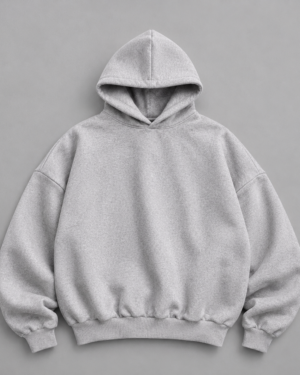 The Oversized Hoodie – Melange Grey