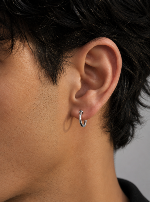 Tone Removable Hoop Earrings