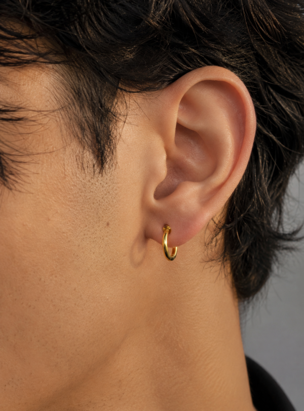 Tone Removable Hoop Earrings