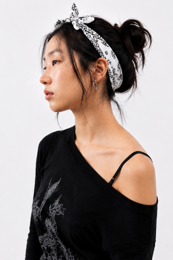 Classic White Bandana