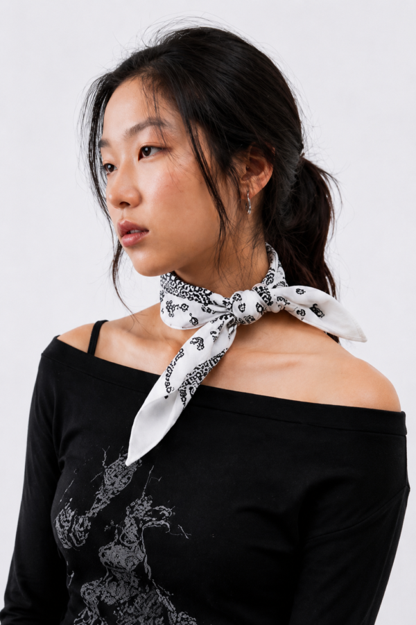 Classic White Bandana