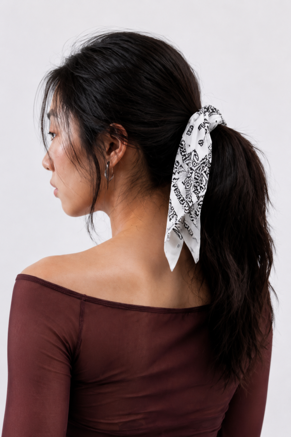 Classic White Bandana