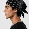 IMG_0957 Obsidian Bandana – Premium Cotton Paisley Bandana (Black)