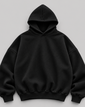 The Oversized Hoodie – Black