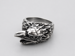 Raven Skull Ring