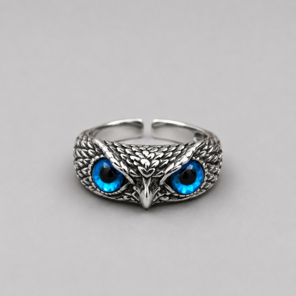 Blue Owl Ring