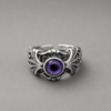Amethyst Eye Ring