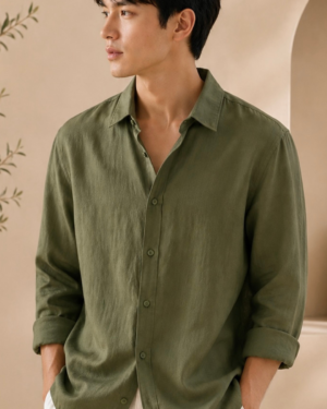 Lenin shirt grass green